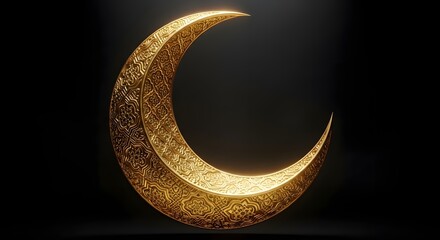 Luxury Ramadan Moon &ndash; Power Gold Concept