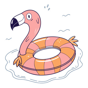Flamingo pool float