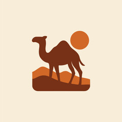 Desert Camel Logo.