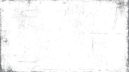 Obraz premium White background with dark grey grunge texture and scratches