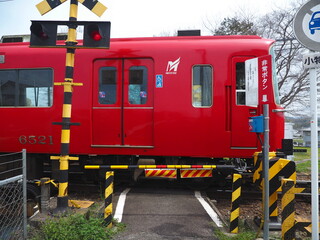 名鉄平戸橋駅の風景
