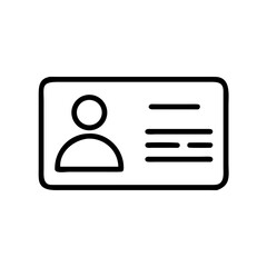 A black and white icon of a person with lines next to them Vector