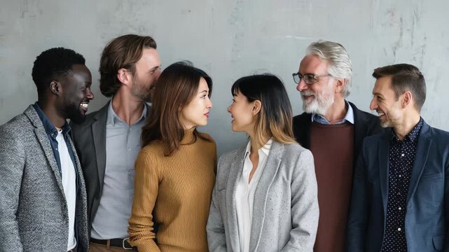 A diverse business team, A diverse business team collaborating around a conference table
