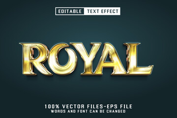 Royal Luxury Editable Text EEffect