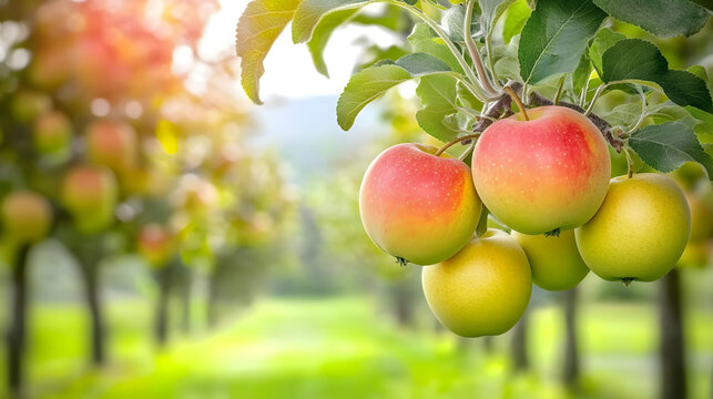 Jonagold&nbsp;apples cultivated on a plantation.