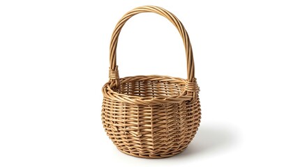 Easter day woven basket for easter eggs and treats
