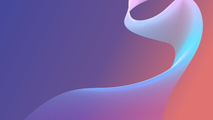 Neon Fluid Gradient Abstract Background