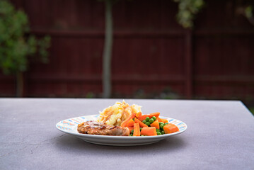 Garlic Butter Pork Sirloin