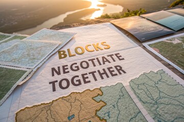 Strategic Map Planning for Country Negotiation