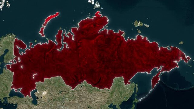 Russian Empire Map Animation 1783 AD