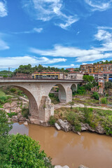 Fototapeta premium Monistrol de Montserrat is a municipality in the province of Barcelona, ​​Spain.