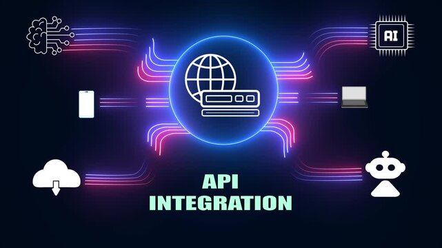 Cloud based api integration for professional software development and enterprise system connectivity