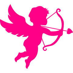 Cupid Valentine's Day Illustration