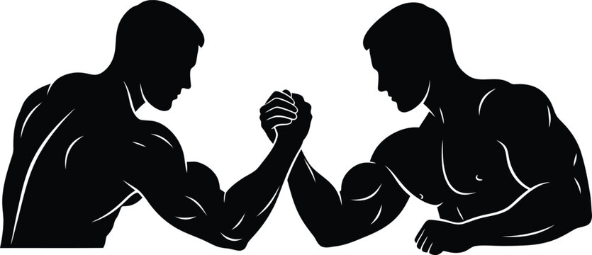 Arm Wrestling Silhouette Images – Browse 1,819 Stock Photos, Vectors ...