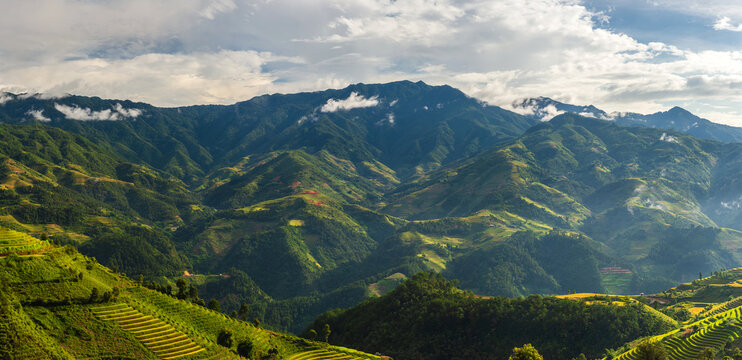 Natural and urban views of Vietnam