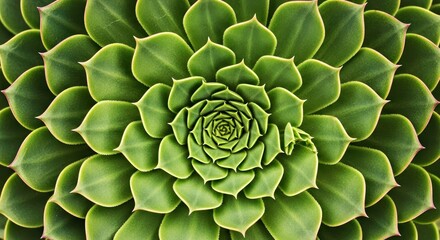 Fototapeta premium Detailed Succulent Plant Image for Floral and Botanical Stock Photography Needs