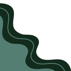 Flat Business Corner Illustration