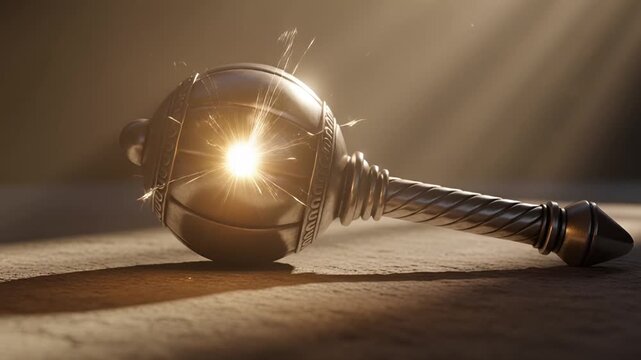 Lord hanuman Gada, a revered hindu deity symbolizing devotion and strength