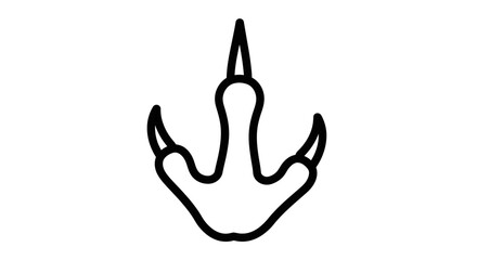 Tribal tattoo design of a bull and deer head silhouette vector illustration featuring a stylized animal icon symbol and artistic devil sign logo for a tattoo art collection