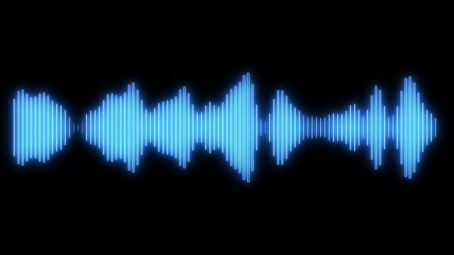 Colorful cyan Sound Bar On Black Background, Musical Waves Equalizer, Pulsating Element Of Sound Design For Digital Studio Animated white audio bar spectrum Isolated on transparent