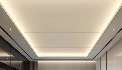 interior of modern office building