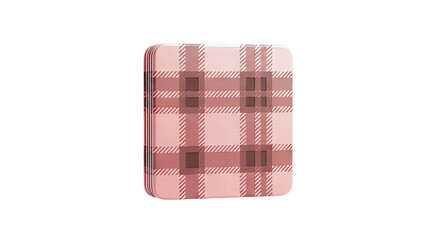 Red Plaid Power Bank