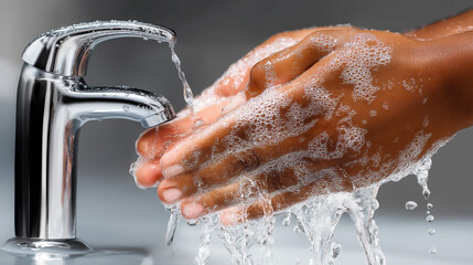 Fototapeta premium Washing of hands.