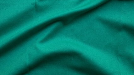 Obraz premium Green sports clothing fabric football shirt jersey texture close up