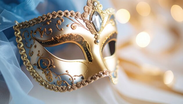 Venetian carnival mask at festival