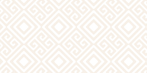 Neutral Geometric Pattern Wallpaper With Starburst And Hexagon Motifs For Home Decor, vector illustration