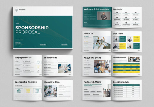 Sponsorship Proposal Template Landscape