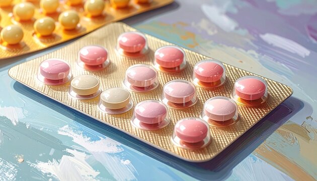 P&iacute;lula anticoncepcional de baixa dosagem imagem m&eacute;dica