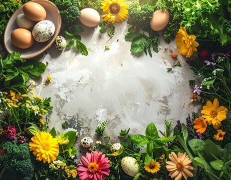 Spring Healthy Easter Menu