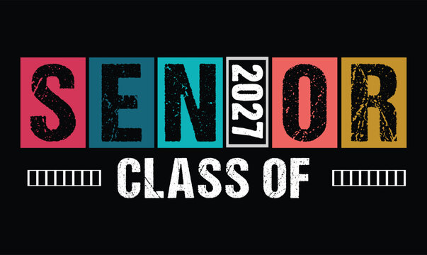 senior class of 2027 t shirt  design
