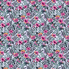 A seamless background with flower