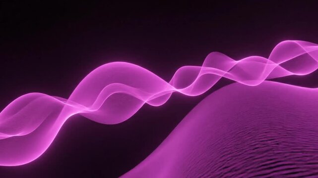 abstract background with glowing lights
