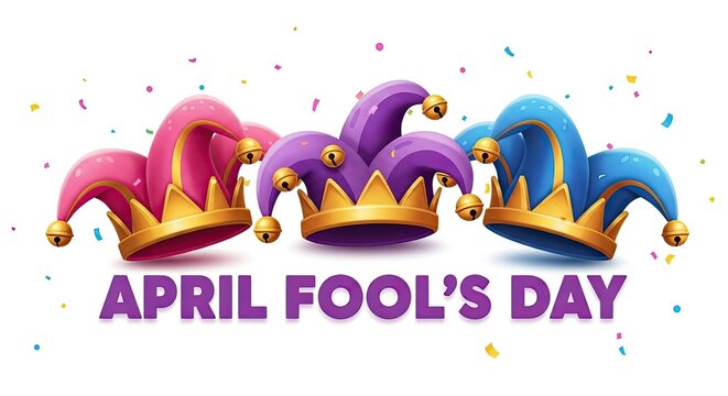 April fools day jester hats funny prankster celebrations