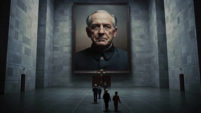 Oppressive Authority and Power Imbalance in a Totalitarian Interior