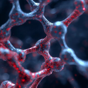 The self assembly of molecules into complex structures embodies