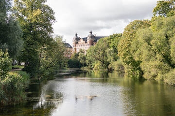 Naklejka premium View of the Kastellet moat in Copenhagen