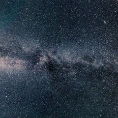 Obraz premium milky way galaxy with stars and milky way, universe background.