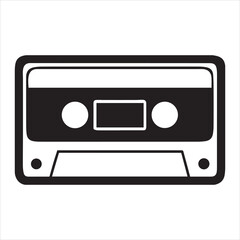 Obraz premium audio cassette icon