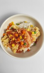 rice with chicken and vegetables