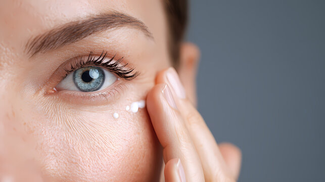 Application de cr&egrave;me contour des yeux &ndash; Routine beaut&eacute; et soin cor&eacute;en	