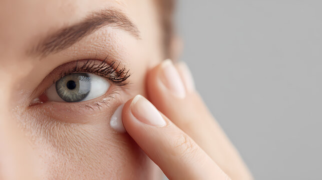 Application de cr&egrave;me contour des yeux &ndash; Routine beaut&eacute; et soin cor&eacute;en	