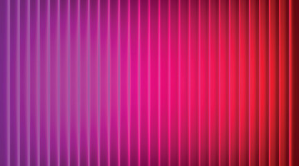 Vertical glowing lines in pink and red gradient background
