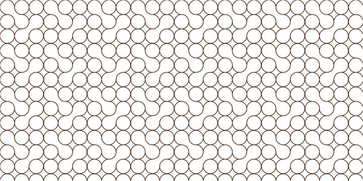 Abstract background color metaballs. Metaballs Seamless Pattern geometric wallpaper vector design.
