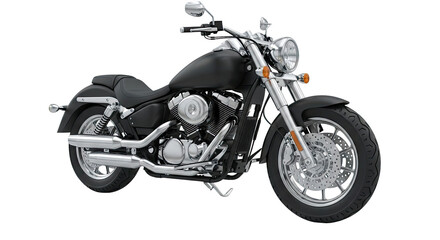 Black Cruiser Motorcycle