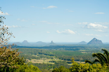 Fototapeta premium Glass house Mountains Queensland