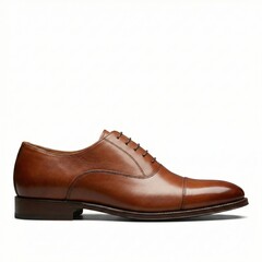 Classic Brown Leather Oxford Dress Shoes for Men Professional Business Footwear